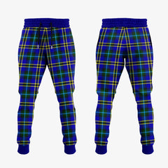 Clan Hope Modern Tartan Crest Jogger Sweatpants SK67 Clan Hope Tartan Today