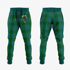 Clan Irving Of Bonshaw Tartan Crest Jogger Sweatpants IK77 Clan Shaw Tartan Today