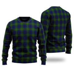 Clan Johnston Modern Tartan Christmas Ugly Sweater WG76 Johnston Modern Tartan Tartan Sweater