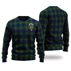 Clan Johnstone Modern Tartan Christmas Ugly Sweater QE97 Johnstone Modern Tartan Tartan Sweater