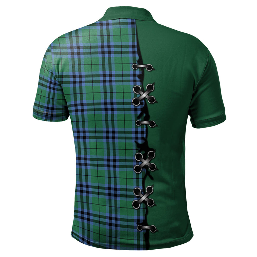 Clan Keith Ancient Tartan Polo Shirt - Lion Rampant And Celtic Thistle Style XI53 Keith Ancient Tartan Tartan Polo