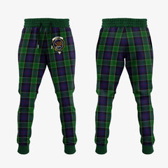 Clan Leslie Hunting Tartan Crest Jogger Sweatpants CI46 Clan Leslie Tartan Today