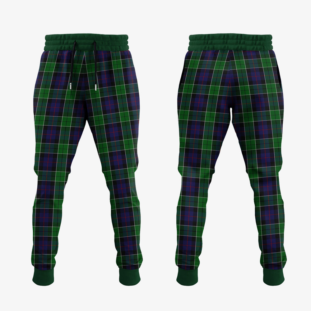 Clan Leslie Hunting Tartan Crest Jogger Sweatpants CI46 Clan Leslie Tartan Today