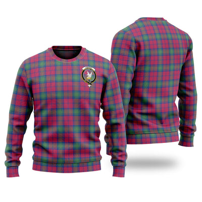 Clan Lindsay Ancient Tartan Christmas Ugly Sweater JS67