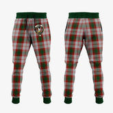 Clan Lindsay Dress Red Tartan Crest Jogger Sweatpants VO74 Clan Lindsay Tartan Today