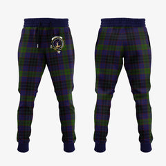 Clan Lumsden Hunting Tartan Crest Jogger Sweatpants MW84 Clan Lumsden Tartan Today