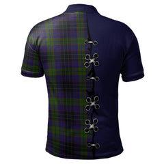 Clan Lumsden Hunting Tartan Polo Shirt - Lion Rampant And Celtic Thistle Style KT11 Lumsden Hunting Tartan Tartan Polo