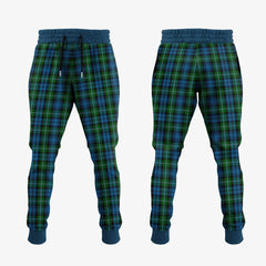 Clan Lyon Tartan Crest Jogger Sweatpants IB12 Tartan Today