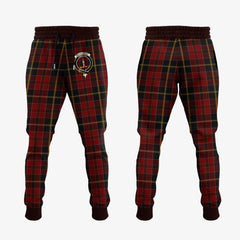 Clan MacAlister Of Skye Tartan Crest Jogger Sweatpants ON73 Clan MacAlister Tartan Today