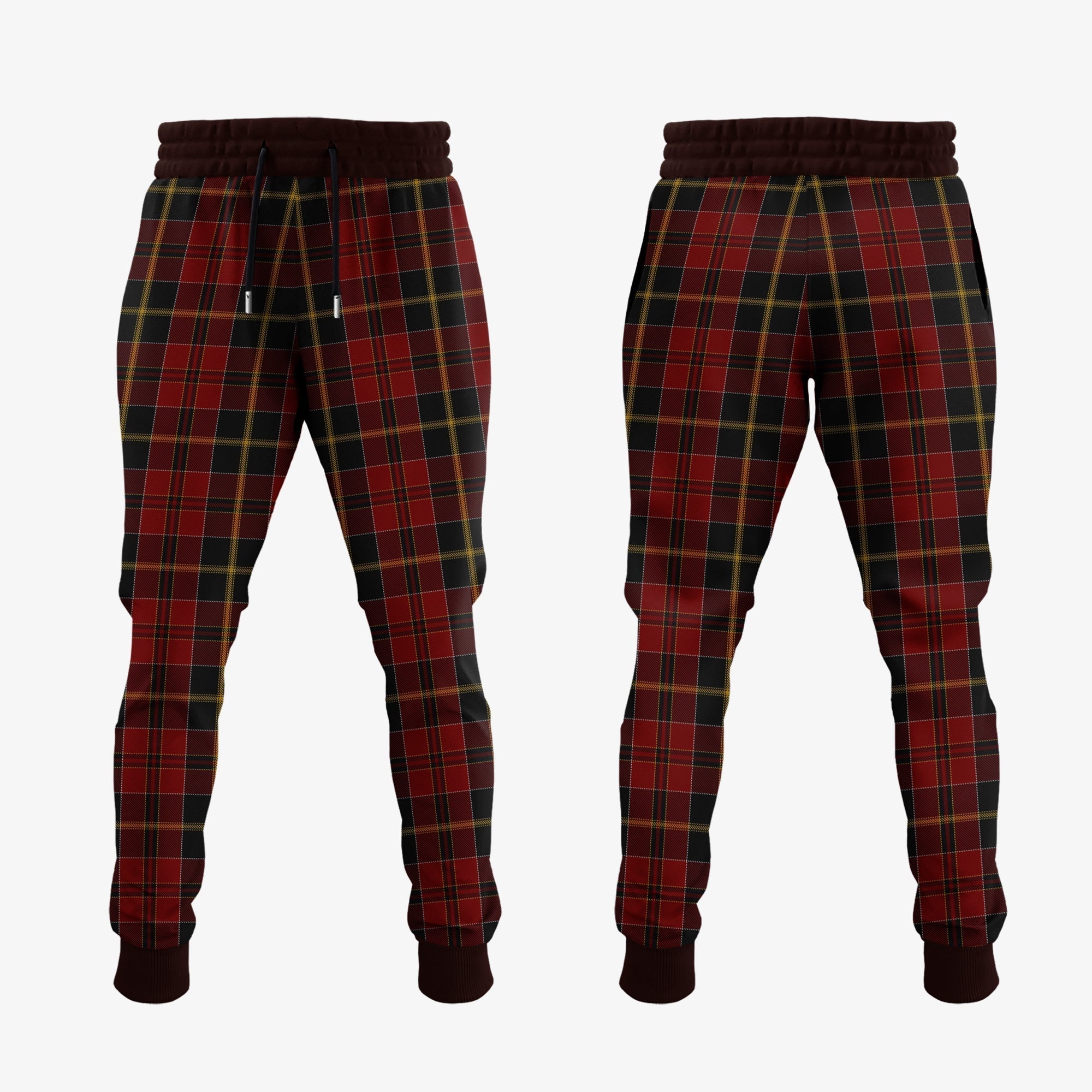 Clan MacAlister Of Skye Tartan Crest Jogger Sweatpants ON73 Clan MacAlister Tartan Today