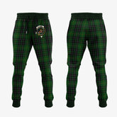 Clan MacAulay Hunting Tartan Crest Jogger Sweatpants BS56 Clan MacAulay Tartan Today