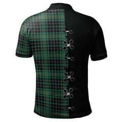 Clan MacAulay Hunting Ancient Tartan Polo Shirt - Lion Rampant And Celtic Thistle Style UT85 MacAulay Hunting Ancient Tartan Tartan Polo