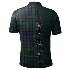 Clan MacCallum Tartan Polo Shirt - Lion Rampant And Celtic Thistle Style RD83 MacCallum Tartan Tartan Polo