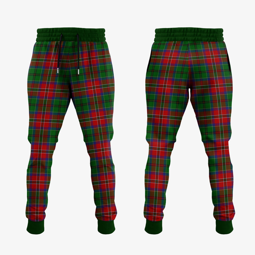 Clan MacCulloch Tartan Crest Jogger Sweatpants BO21 Tartan Today