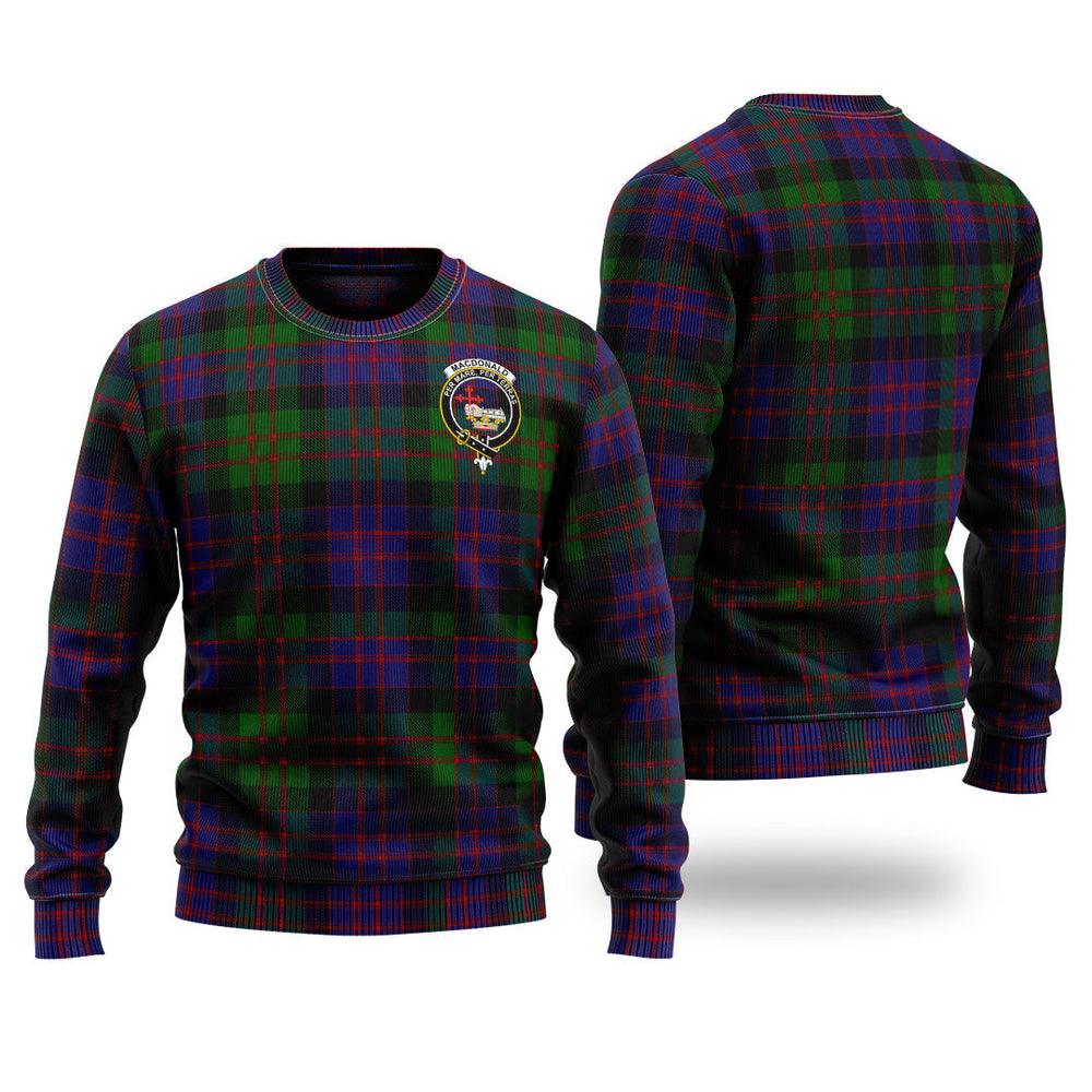 Clan MacDonald Tartan Christmas Ugly Sweater VC78 MacDonald Tartan Tartan Sweater