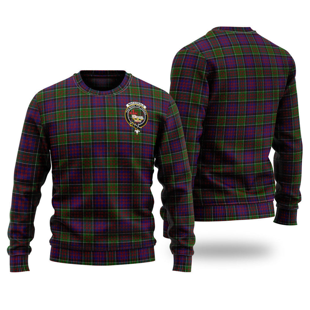 Clan MacDonald Of Clanranald Modern Tartan Christmas Ugly Sweater LI15 MacDonald Of Clanranald Modern Tartan Tartan Sweater