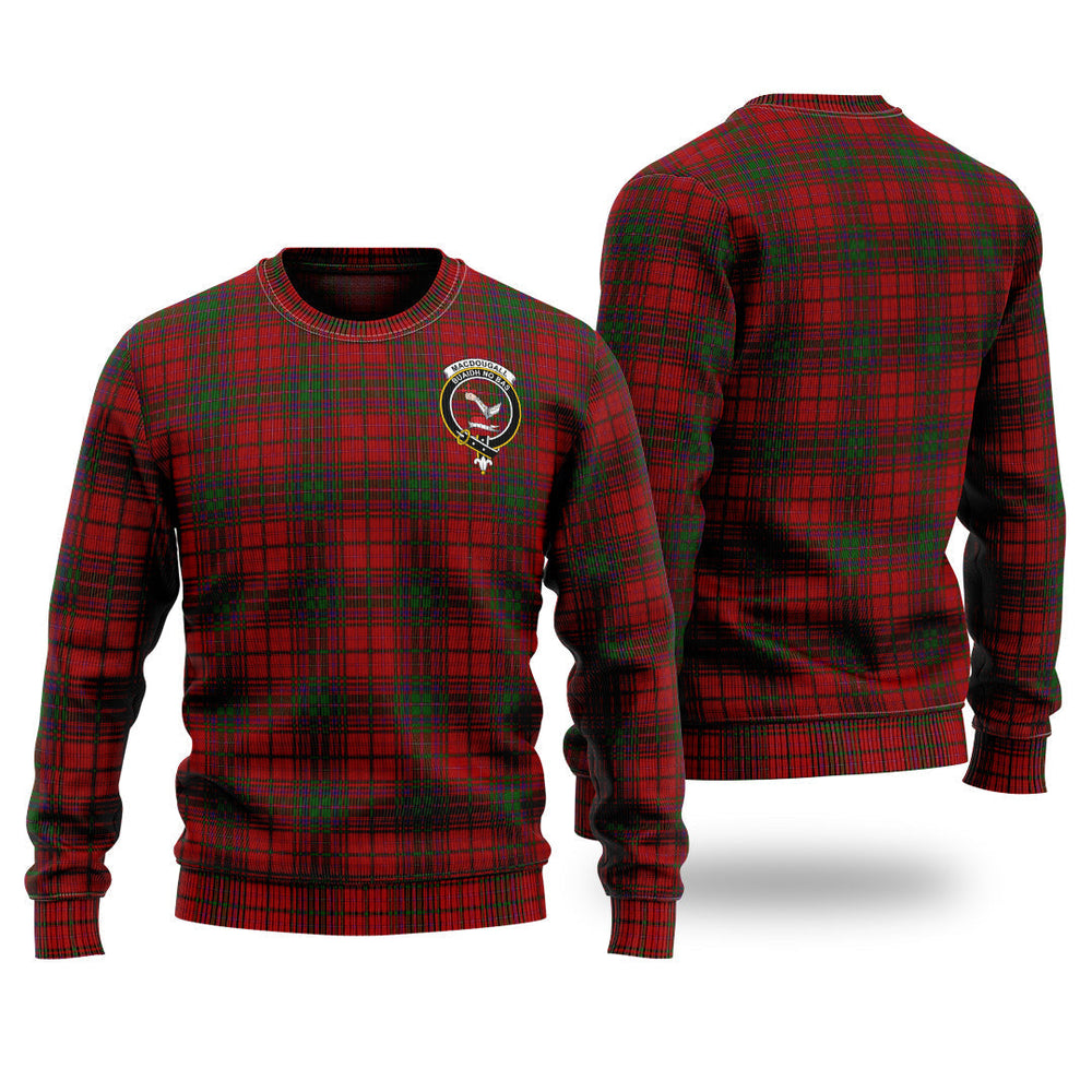 Clan MacDougall Tartan Christmas Ugly Sweater TF98 MacDougall Tartan Tartan Sweater