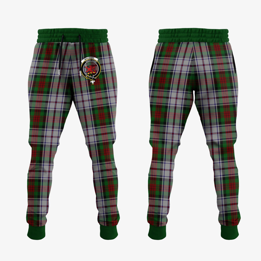 Clan MacDuff Dress Tartan Crest Jogger Sweatpants