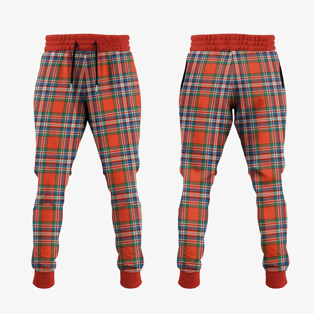 Clan MacFarlane Ancient Tartan Crest Jogger Sweatpants UC39 Clan MacFarlane Tartan Today