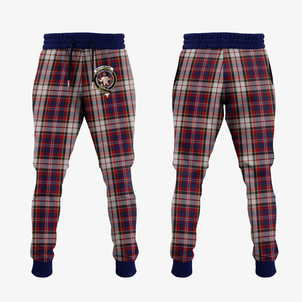 Clan MacFarlane Dress Tartan Crest Jogger Sweatpants NX76 Clan MacFarlane Tartan Today