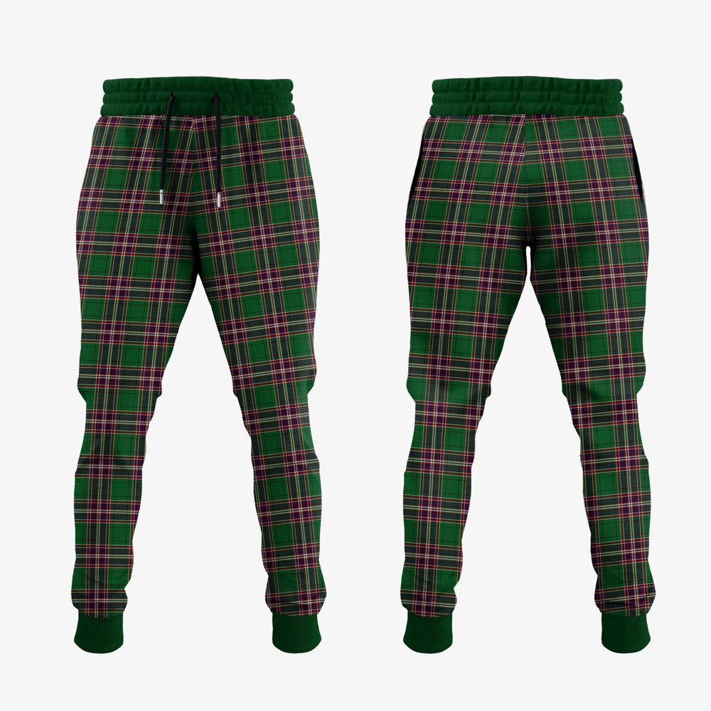 Clan MacFarlane Hunting Tartan Crest Jogger Sweatpants YX47 Clan MacFarlane Tartan Today