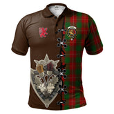 Clan MacFie Tartan Polo Shirt - Lion Rampant And Celtic Thistle Style UY16 MacFie Tartan Tartan Polo