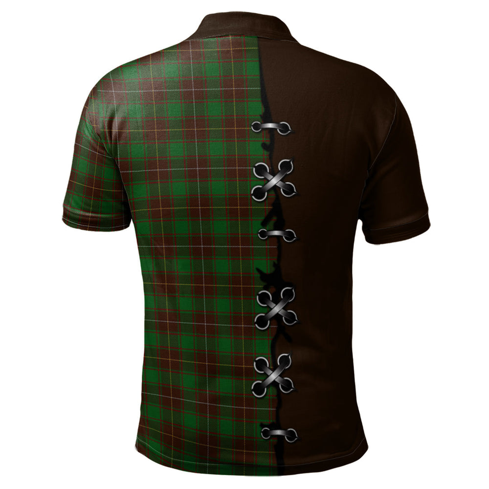 Clan MacFie Hunting Tartan Polo Shirt - Lion Rampant And Celtic Thistle Style EQ92 MacFie Hunting Tartan Tartan Polo