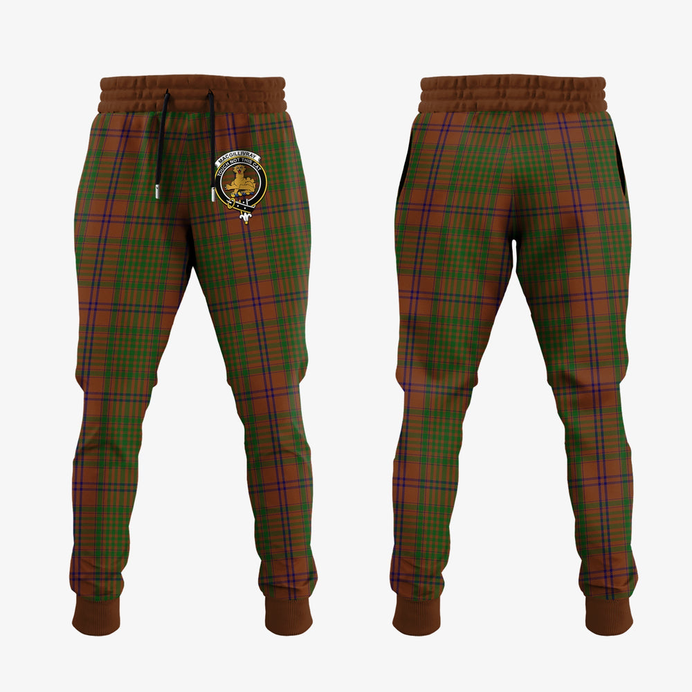 Clan MacGillivray Hunting Tartan Crest Jogger Sweatpants GZ61 Clan MacGillivray Tartan Today