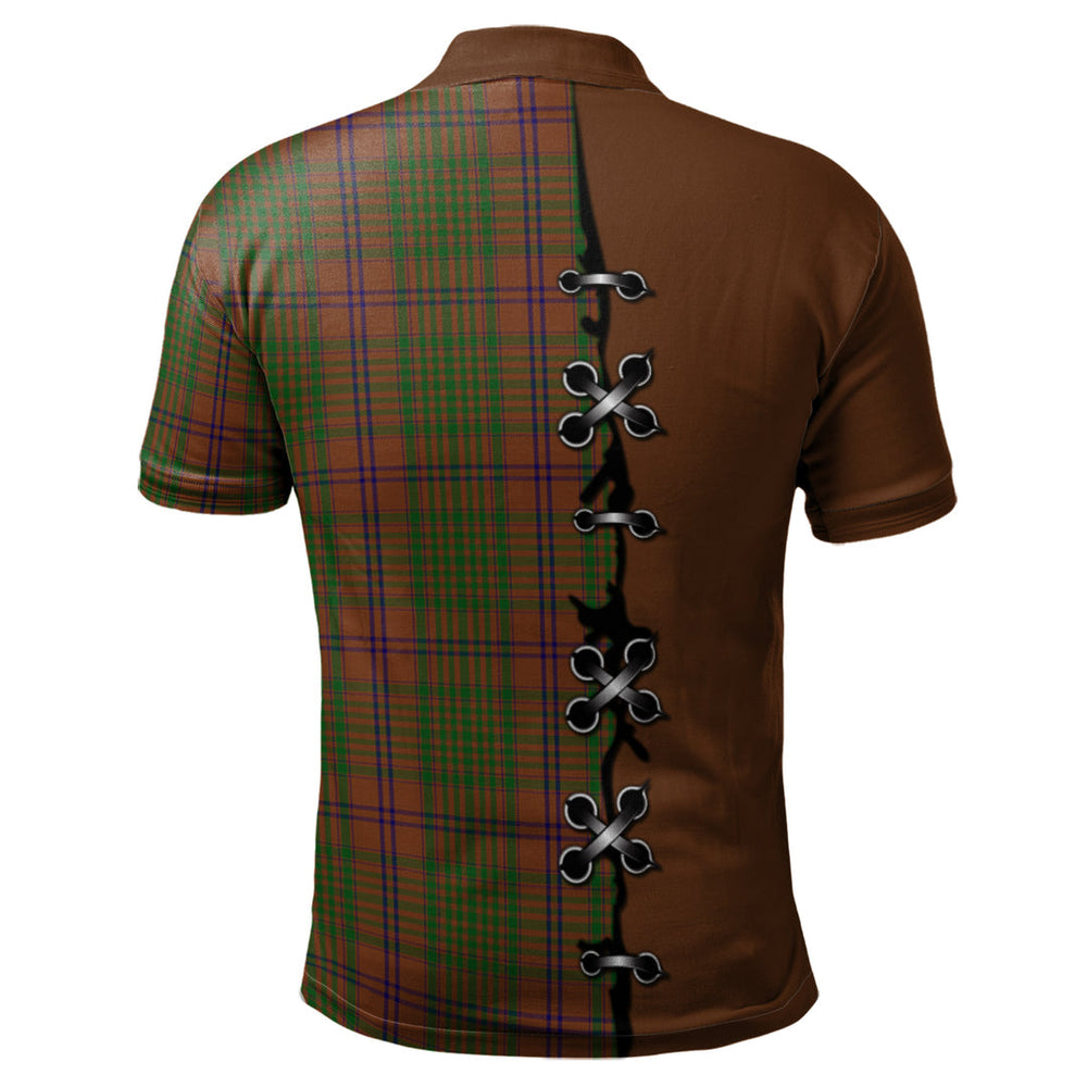 Clan MacGillivray Hunting Tartan Polo Shirt - Lion Rampant And Celtic Thistle Style MD38 MacGillivray Hunting Tartan Tartan Polo