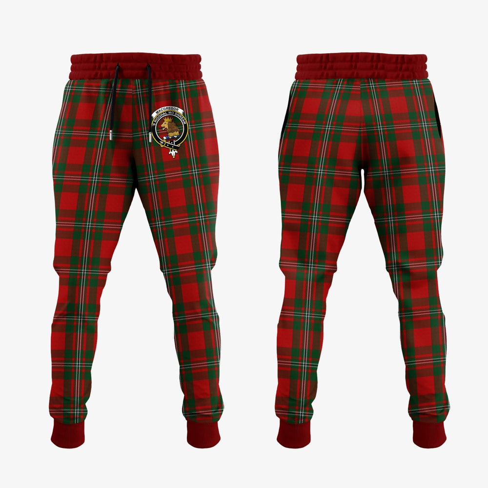 Clan MacGregor Tartan Crest Jogger Sweatpants MA46 Clan MacGregor Tartan Today
