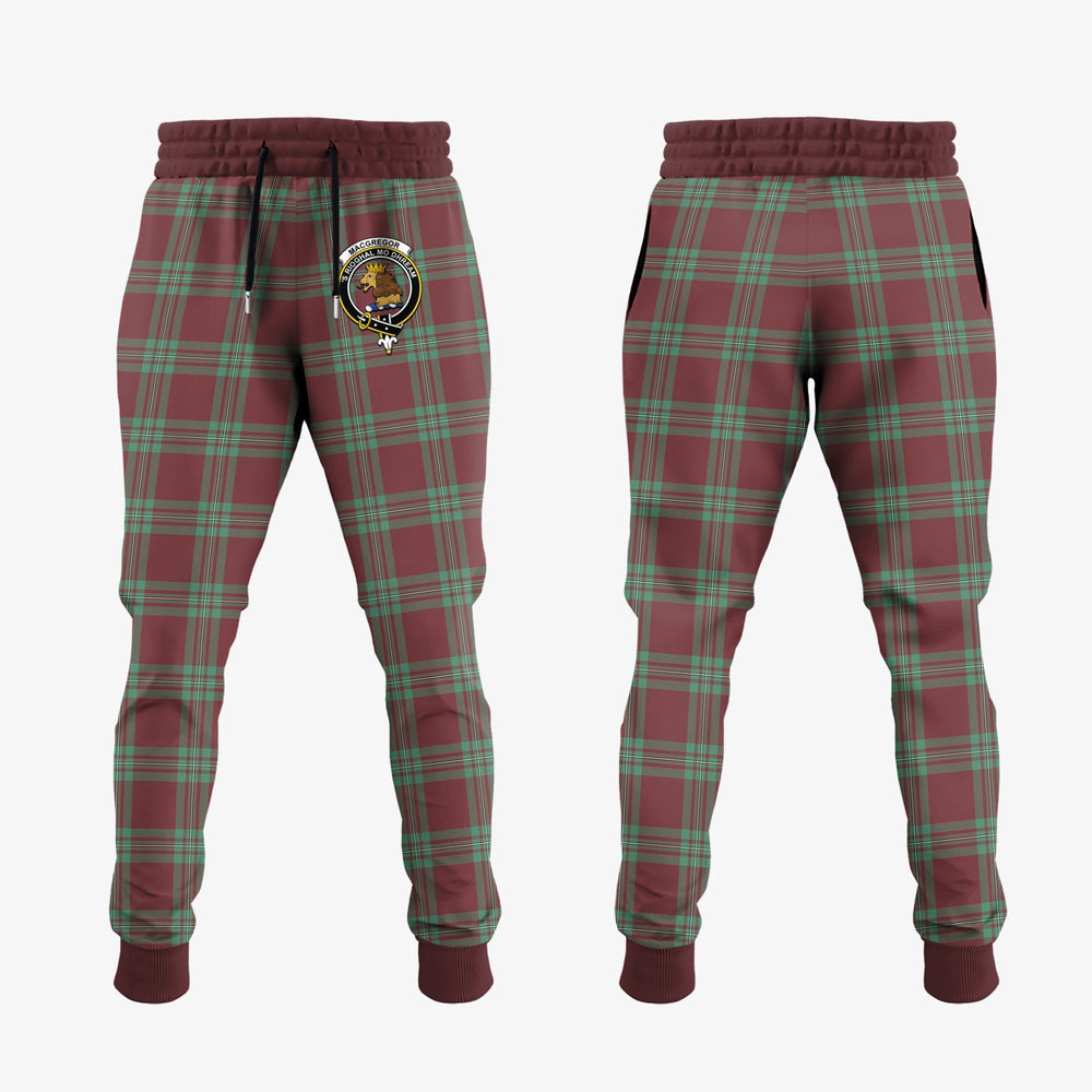 Clan MacGregor Hunting Ancient Tartan Crest Jogger Sweatpants ZQ37 Clan MacGregor Tartan Today