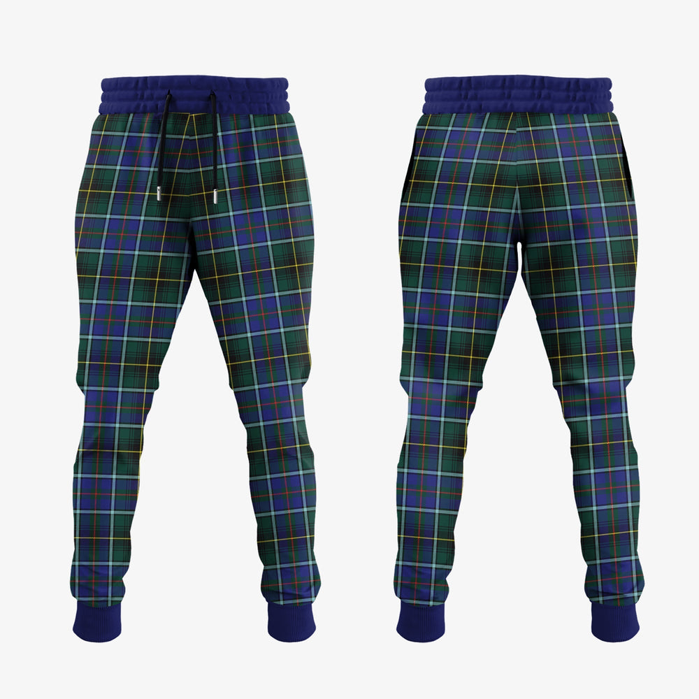 Clan MacInnes Modern Tartan Crest Jogger Sweatpants NF51 Clan MacInnes Tartan Today