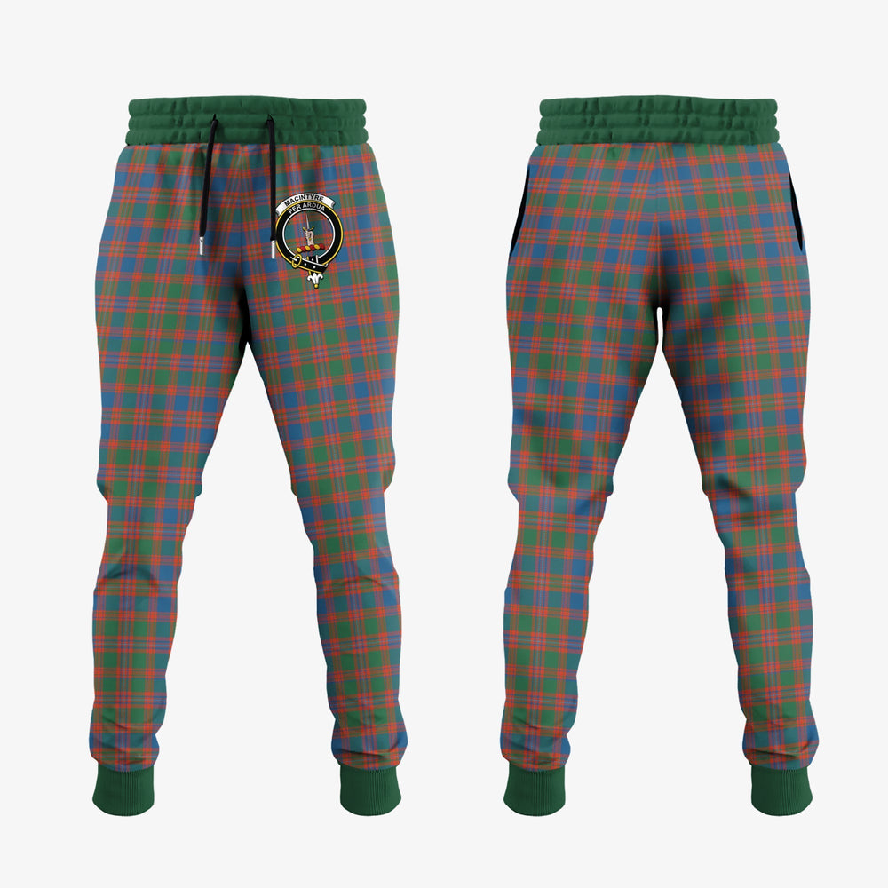 Clan MacIntyre Ancient Tartan Crest Jogger Sweatpants KG72 Clan MacIntyre Tartan Today