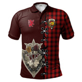 Clan MacIver Tartan Polo Shirt - Lion Rampant And Celtic Thistle Style UM95 MacIver Tartan Tartan Polo