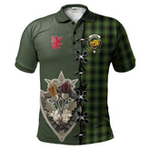 Clan MacIver Hunting Tartan Polo Shirt - Lion Rampant And Celtic Thistle Style HL84 MacIver Hunting Tartan Tartan Polo