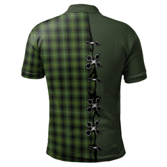 Clan MacIver Hunting Tartan Polo Shirt - Lion Rampant And Celtic Thistle Style HL84 MacIver Hunting Tartan Tartan Polo