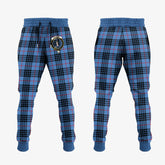 Clan MacKay Blue Tartan Crest Jogger Sweatpants VM82 Clan MacKay Tartan Today