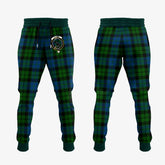 Clan MacKie Tartan Crest Jogger Sweatpants PK26 Clan Mackie Tartan Today
