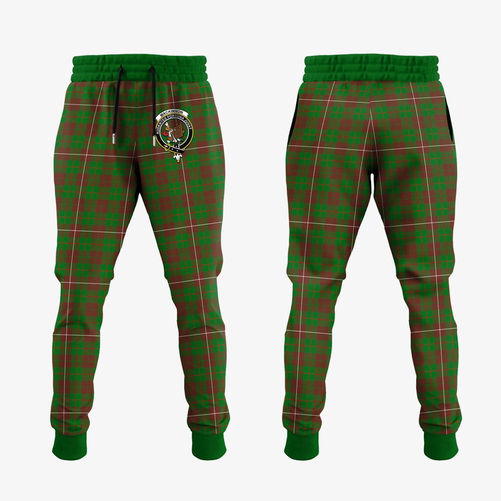 Clan MacKinnon Hunting Modern Tartan Crest Jogger Sweatpants AG28 Clan MacKinnon Tartan Today