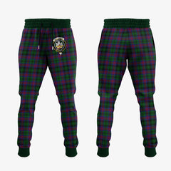 Clan MacLachlan Hunting Tartan Crest Jogger Sweatpants AK48 Tartan Today