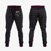 Clan MacLaine Of Lochbuie Hunting Tartan Crest Jogger Sweatpants CT65 Tartan Today