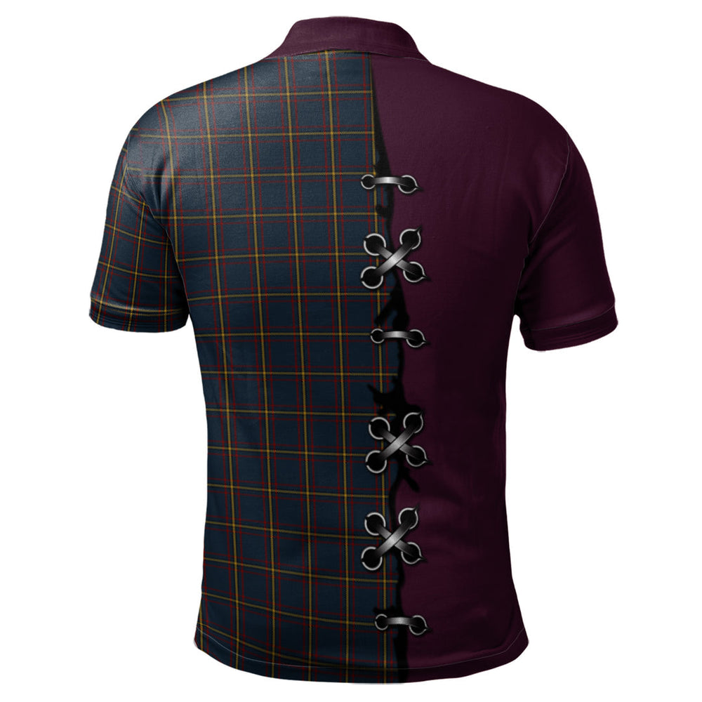 Clan MacLaine of Lochbuie Hunting Tartan Polo Shirt - Lion Rampant And Celtic Thistle Style WY52 MacLaine of Lochbuie Hunting Tartan Tartan Polo