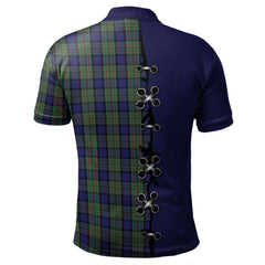 Clan MacLaren Tartan Polo Shirt - Lion Rampant And Celtic Thistle Style GW20 MacLaren Tartan Tartan Polo