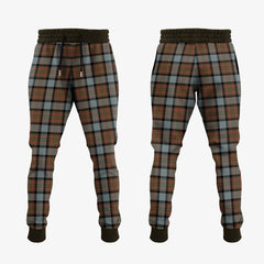 Clan MacLaren Weathered Tartan Crest Jogger Sweatpants GF16 Tartan Today