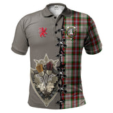 Clan MacLean Dress Tartan Polo Shirt - Lion Rampant And Celtic Thistle Style XP66 MacLean Dress Tartan Tartan Polo