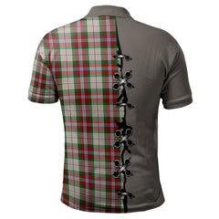 Clan MacLean Dress Tartan Polo Shirt - Lion Rampant And Celtic Thistle Style XP66 MacLean Dress Tartan Tartan Polo