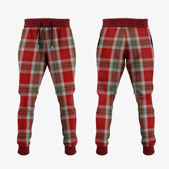 Clan MacLean Of Duart Dress Red Tartan Crest Jogger Sweatpants HP51 Tartan Today
