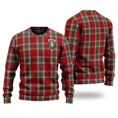 Clan MacLean Of Duart Dress Red Tartan Christmas Ugly Sweater JS98 MacLean Of Duart Dress Red Tartan Tartan Sweater