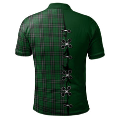 Clan MacLean of Duart Hunting Tartan Polo Shirt - Lion Rampant And Celtic Thistle Style KO74 MacLean of Duart Hunting Tartan Tartan Polo