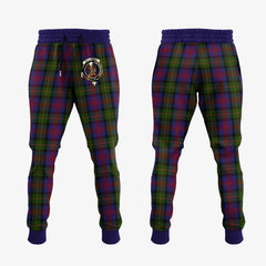 Clan MacLennan Tartan Crest Jogger Sweatpants MW49 Tartan Today